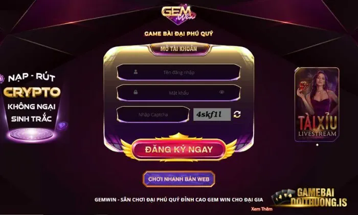Cách chơi bài câu cá Gemwin và bí kíp chơi tuyệt đỉnh