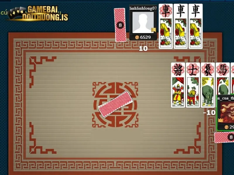Các lá bài trong tựa game Tam Cúc Win79