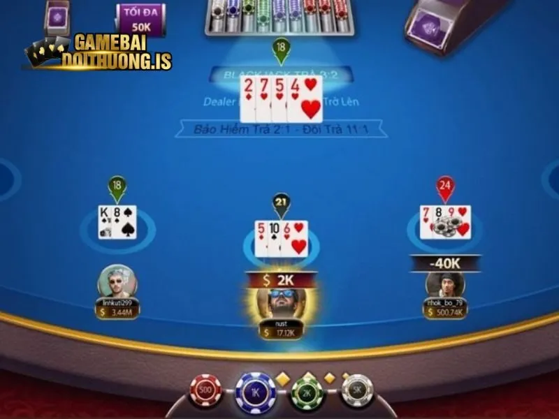 Chơi Blackjack tại VIN trên nhiều nền tảng