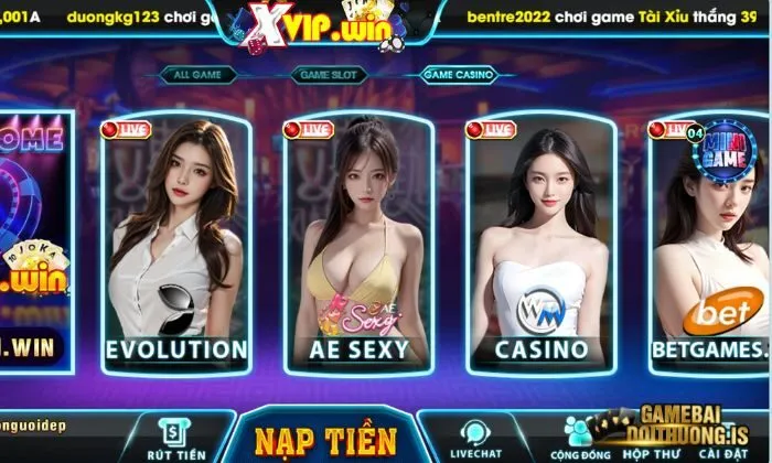 game bài đổi thưởng xvip Casino Xvip