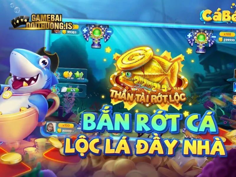Giao diện bắn cá tại FA88 rất đẹp mắt nhiều màu sắc
