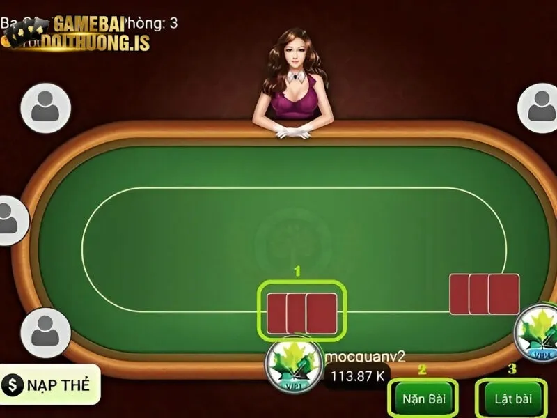 Hành động người chơi thực hiện trong game bài