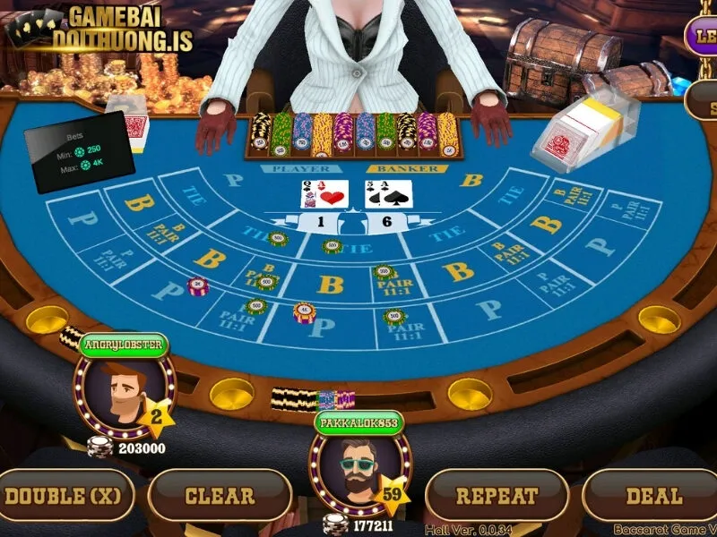 Luật chia bài khi chơi Baccarat online