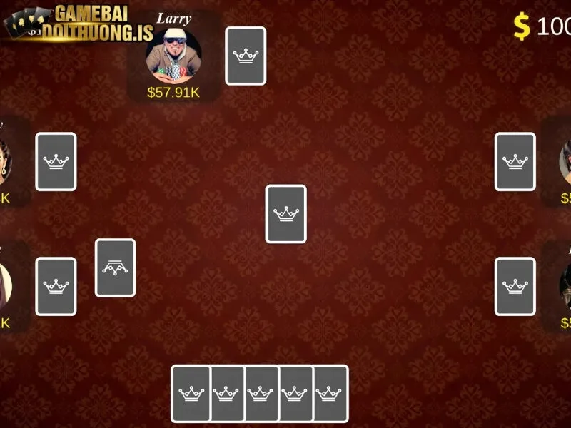 Luật chia bài và thứ tự chơi game
