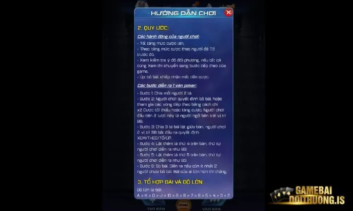 Poker ric Chi tiết luật chơi Poker đơn giản