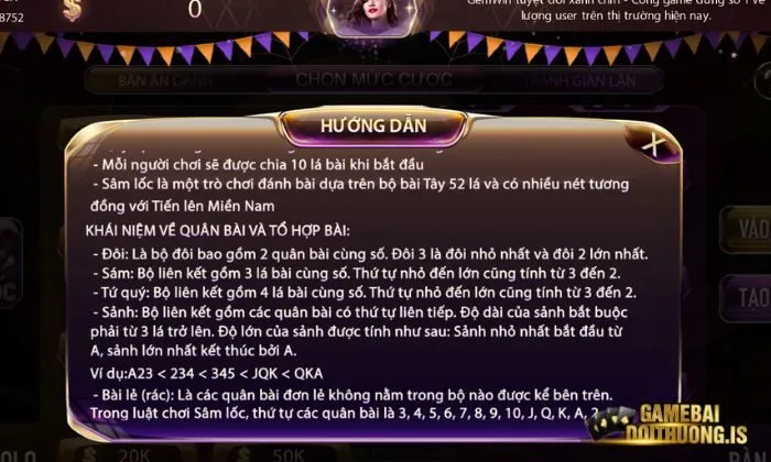 Cách chơi và luật chặn bài