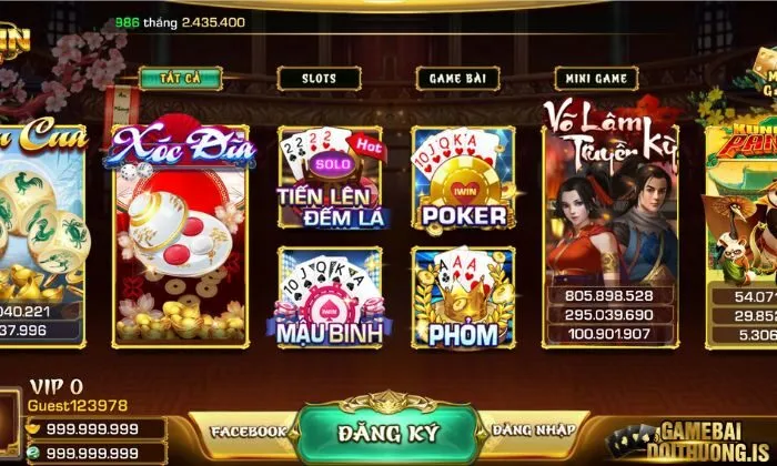 Giới thiệu về game bài tá lả Iwinclub