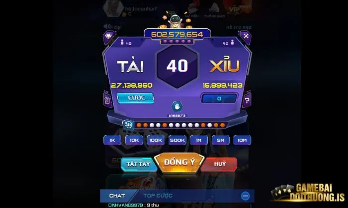 Mẹo đặt cược Tài Xỉu Vip79 dễ trúng