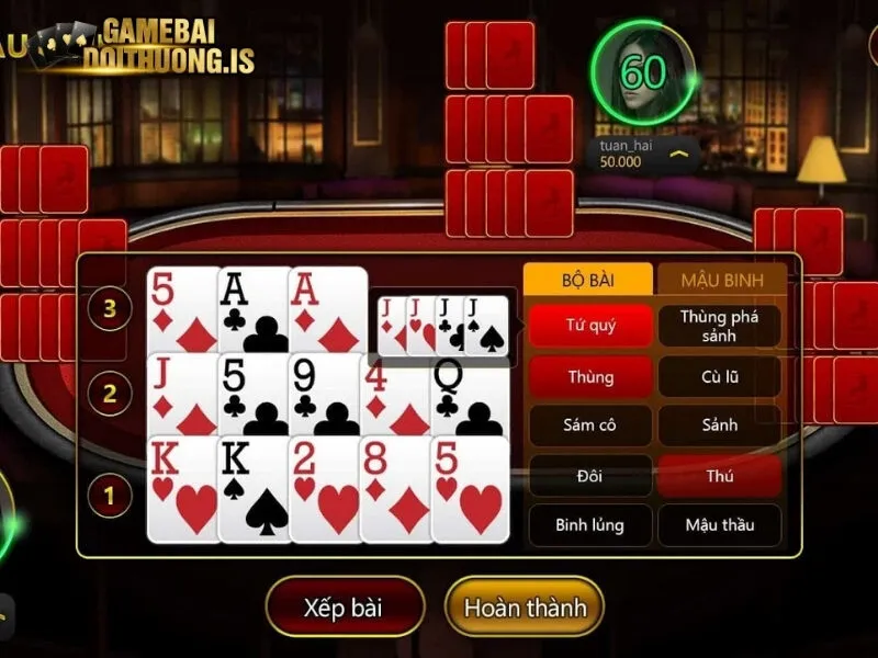 Thuật ngữ quan trọng khi chơi Mậu Binh 789Club