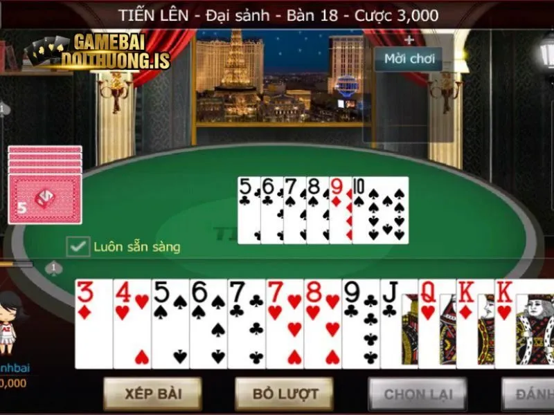 Tiến lên Live trực tuyến cùng Dealer xinh đẹp