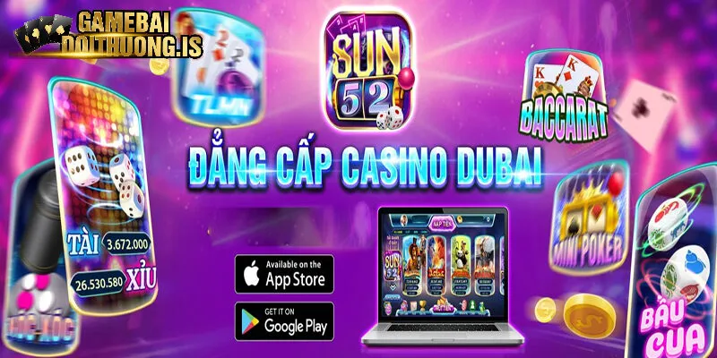 Thông tin về sảnh game bài Sun52