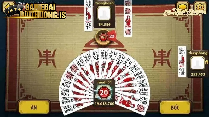 Các bước để chơi bài tam cúc online